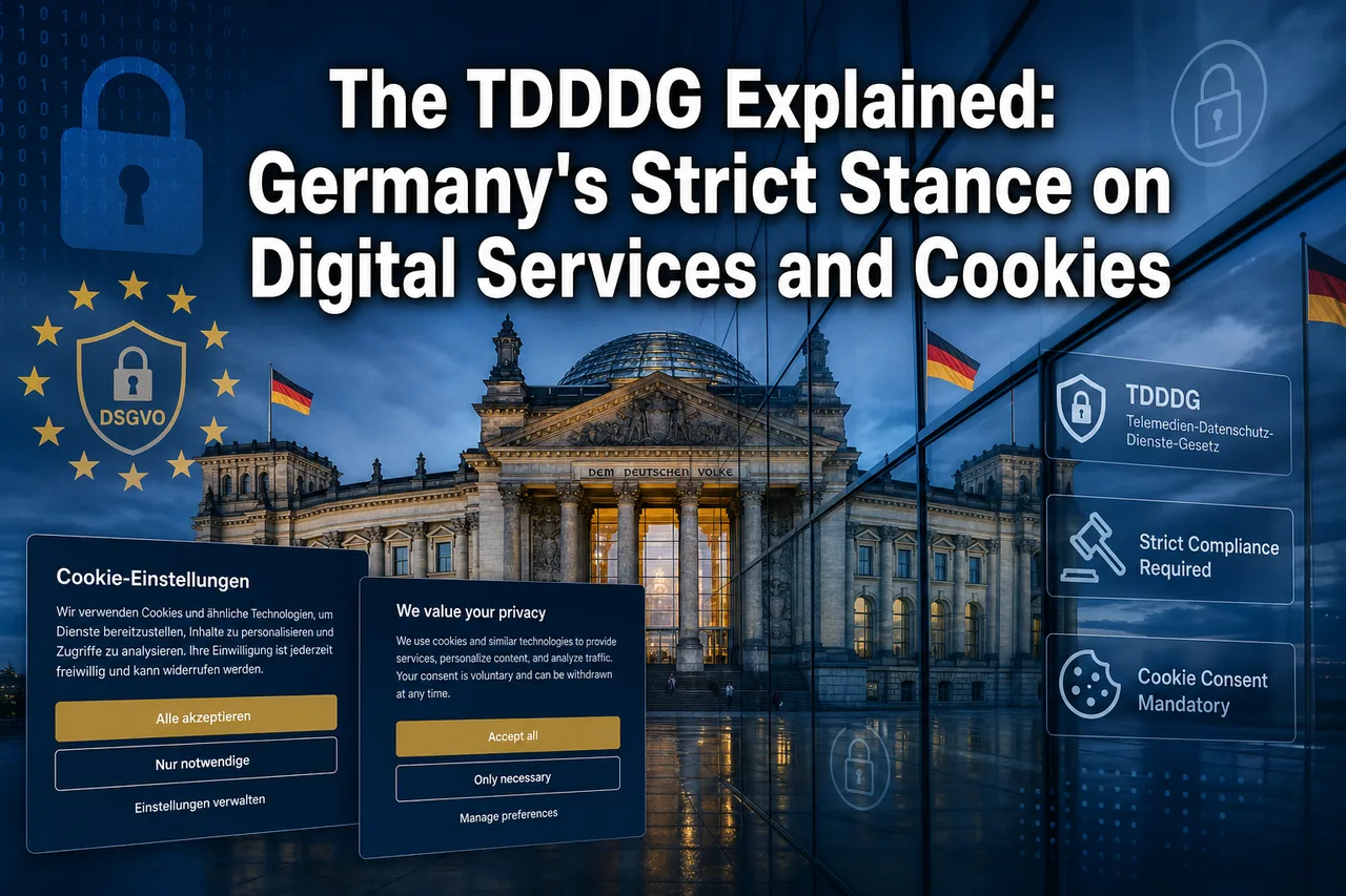 Das TDDDG erklärt: Deutschlands strenge Haltung zu digitalen Diensten und Cookies